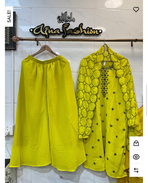 Embroidery Set Lemon Yellow