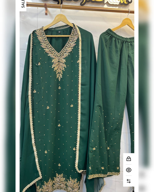 Hand work Green