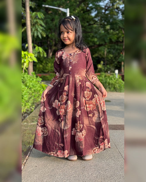 Kids Maxi Dk Maroon