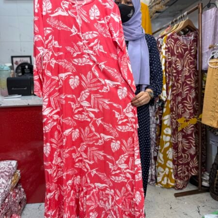 rayon maxi dark pink