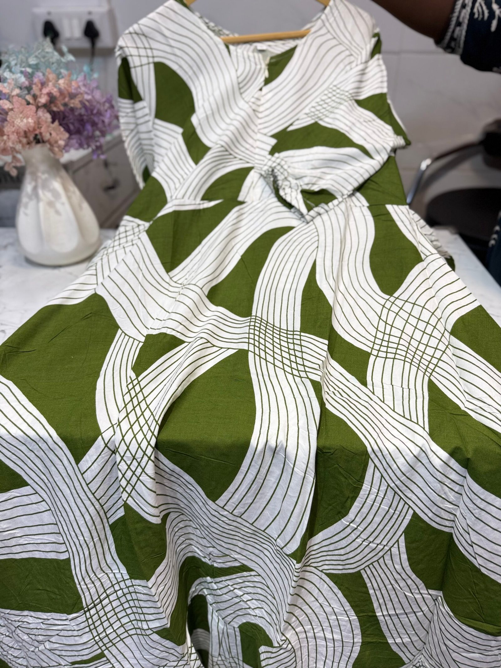 Rayon maxi lit green