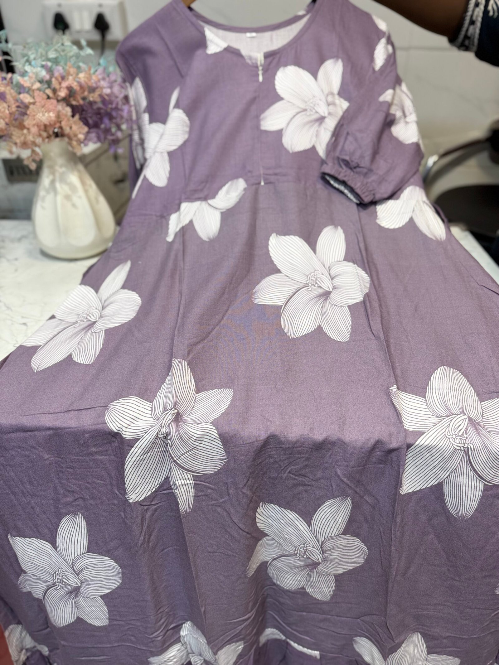 Rayon maxi lavender