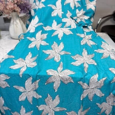 Rayon maxi sky blue