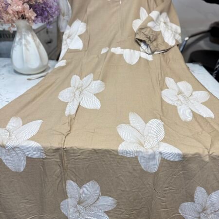 Rayon maxi lit brown